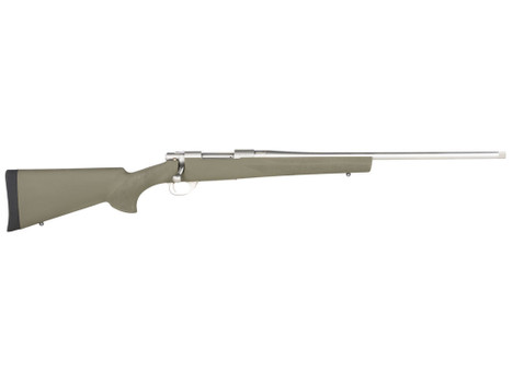 Howa HGR73113 M1500 Hogue Full Size 308 Win 5+1 22" Stainless Steel Threaded Barrel, Drilled & Tapped Stainless Steel Receiver, Hogue OverMolded OD Green Synthetic Stock, Right Hand