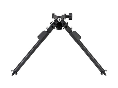 Mdt Sporting Goods Inc 106343BLK CKYE-POD Single Pull Bipod 9-15" High Black Anodized Aluminum