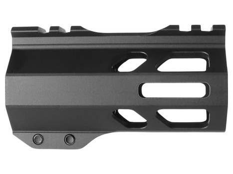 TacFire A.C.E. M-Lok Handguard 4" Black Hardcoat Anodized Aluminum for AR-15