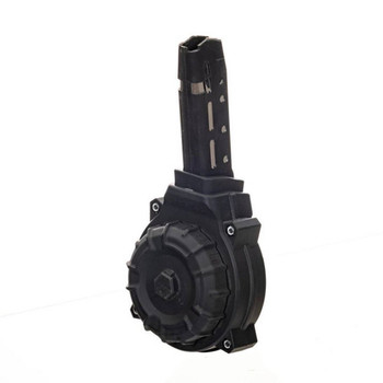 ProMag Glock 20 10mm 50 Round Drum Black Poly UPC: 708279015496 ProMag Glock 20 10mm 50 Round Drum Black Poly UPC: 708279015496