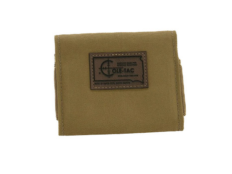 Cole-tac HW1002 Hunter Ammo Wallet Coyote Brown Cordura Capacity 10rd