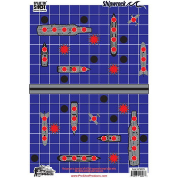 SPLATTER SHOT 12X18 SHIPWRECK TGT 8 PK UPC: 709779906994