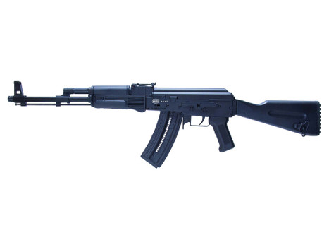 Mauser Rimfire 4070024 AK-47 22 LR 24+1 16.50" Barrel, Steel Receiver, Black Metal Finish, Adjustable Rear Sight, Black Wood Furniture