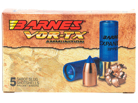 Barnes Bullets 20737 12Gauge 3" 5 Per Box/10 Case