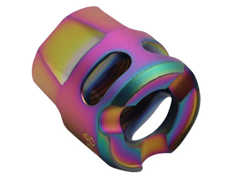 True Precision Inc TPYMICROS Micro Compensator Y-Type Spectrum 416R Stainless Steel 1/2"x28 Threads 9mm/380 ACP