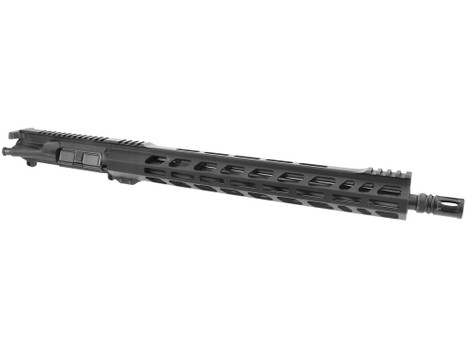 TacFire BU-300-16 Rifle Upper Assembly 300 Blackout Caliber 16" Black Nitride Barrel, Black Anodized 7075-T6 Aluminum Receiver & M-LOK Handguard for AR-Platform Includes Bolt Carrier Group