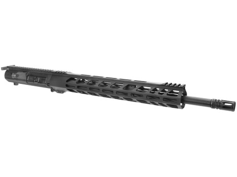TacFire BU30818 Rifle Upper Assembly 308 Win 18" Black Nitride Barrel 7075-T6 Aluminum Black Anodized Receiver M-LOK Handguard for AR-Platform