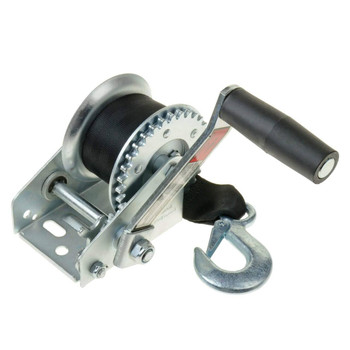 THM TRAILR WINCH 600LB 2"X15' W/HK UPC: 733572188158