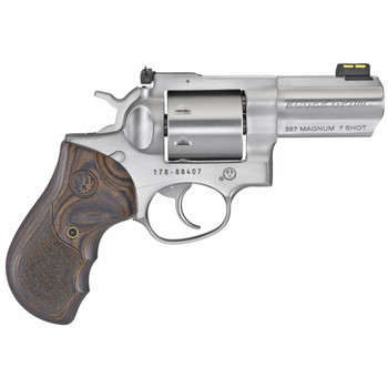 RUGER GP100 357MAG 3" STS 7RD AS UPC: 736676017829