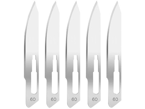 Hogue 35886 Expel Replacement Blades High Carbon Steel Blade #60 5 Blades