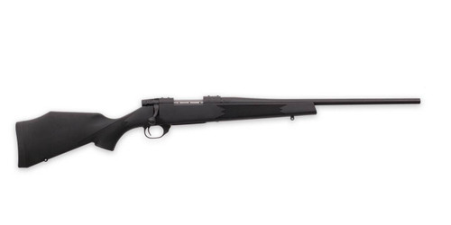 Weatherby VYT65CMR0T Vanguard Synthetic Compact 6.5 Creedmoor 4+1 20" Matte Blued #1 Threaded Barrel, Matte Blued Drilled & Tapped Steel Receiver, Black Adjustable Synthetic Stock UPC: 747115456550