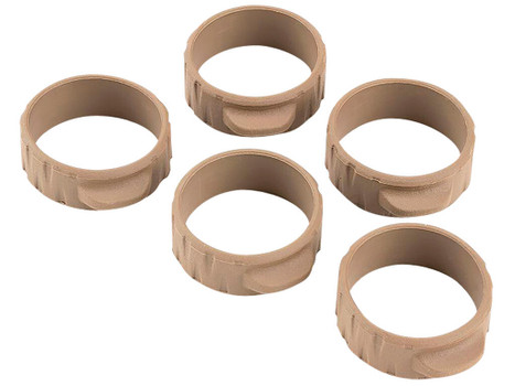 Strike Industries BANGBAND34MMFDE Bang Band Mini 34mm Made of Flat Dark Earth Rubber 5 Pack