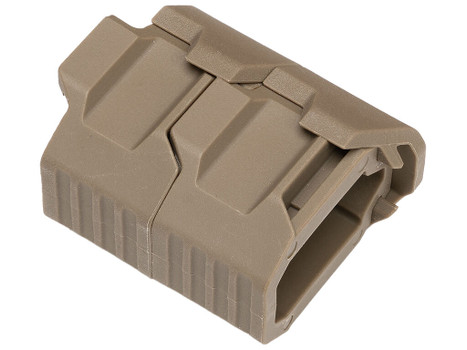 Strike Industries ARCMSSAFEXTFDE Angled Grip Flat Dark Earth