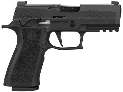Sig Sauer Airguns AIRP320XCABB CO2 21rd 4.5" Barrel, 350 fps Velocity, Frame Includes Beavertail & Accessory Rail