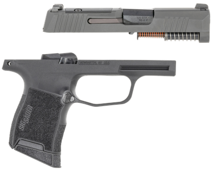 Sig Sauer 8900719 P365 Caliber Exchange Kit 380 ACP 3.10" 10+1 Black Nitride Slide Black Polymer Frame SigLite Night Sights for All Sig P365 Models                                                     