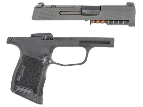 Sig Sauer 8900719 P365 Caliber Exchange Kit 380 ACP 3.10" 10+1 Black Nitride Slide Black Polymer Frame SigLite Night Sights for All Sig P365 Models