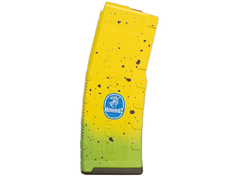 Amend2 556BANANA30 Banana MOD-2 5.56 NATO AR-15 30rd Yellow/Green