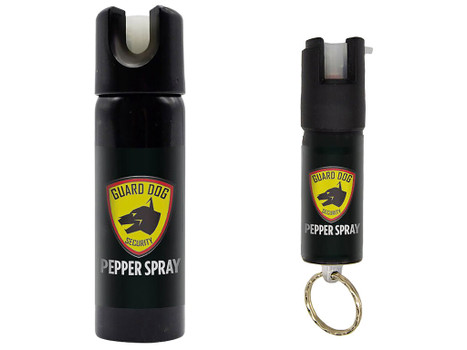 SKYLINE USA INC PSGDHA Pepper Spray Range 16 ft 2 Pack 0.5oz/3oz Features Invisible UV Dye Includes Keychain