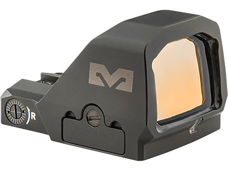 Meprolight USA 901141271 MPO F Black 1x, 3 MOA/33 MOA Bullseye/Ring 3 MOA Red Dot/33 MOA Bullseye/Ring Reticle