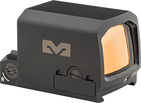 Meprolight USA 901141272 MPO PRO-F Black 1x, 3 MOA/33 MOA 3 MOA Red Dot/33 MOA Red Bullseye/Ring Multi Reticle Reticle                                                                                  