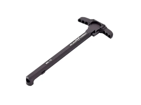 Wilson Combat TRCH15M Charging Handle AR-15 Black Anodized Aluminum Ambidextrous Hand
