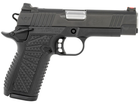 Wilson Combat SFT9CM42A SFT9 9mm Luger 15+1 (2) 4.25" Stainless, Black, Beavertail Frame, Integrated Grips, Fiber Optic Sights, Ambi Safety