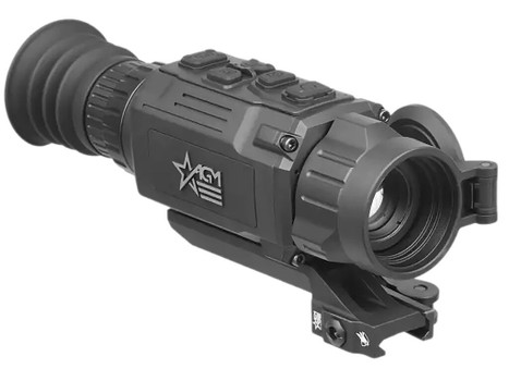 AGM Global Vision 314218550203R921 Rattler V2 19-256 Thermal Black 2.5-20x 19mm Multi Reticle, Digital 1x/2x/4x/8x Zoom 256x192, 50 Hz Resolution