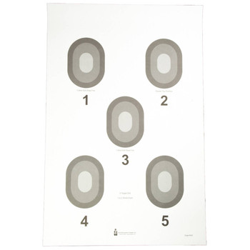 ACTION TGT 5 BULLSEYE CRM 100PK UPC: 810035963689