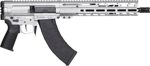 CMMG 86A8E0BTI Dissent MK47 7.62x39mm 30+1 12.50" Black Nitride Threaded Barrel, M-LOK Handguards, Titanium Cerakote Aluminum Picatinny Rail Receiver UPC: 810148623166