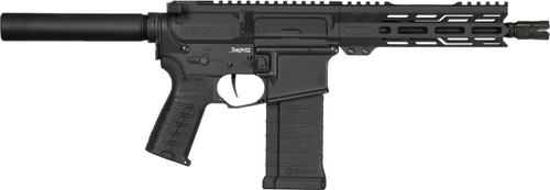 CMMG 54AE10FAB Banshee MK4 5.56x45mm 30+1 12.50" Black Nitride Medium Taper Threaded Barrel, EML 11" M-LOK Handguards, Black Armor Cerakote Aluminum Picatinny Rail Receiver, CMMG Zeroed Grips UPC: 810148624095
