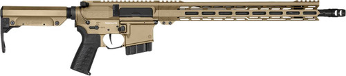 CMMG 28A7F0CCT Endeavor MK4 22 ARC 30+1 20" Black Nitride Threaded Barrel, Coyote Tan Cerakote Picatinny Rail Aluminum Receiver, EML 15" M-LOK Handguard, Black Synthetic Magpul Stock, CMMG Zeroed Grip UPC: 810148627133