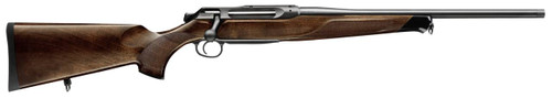 Sauer 80117094 505 Lux Full Size 308 Win 5+1 22" Matte Blued Threaded Barrel, Matte Blued Saddle Mount Steel Receiver, Grade 2 Wood Fixed Stock UPC: 810496024837