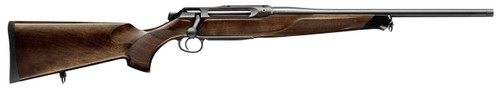 Sauer 80117097 505 Lux Full Size 270 Win 3+1 24" Matte Blued Threaded Barrel, Matte Blued Saddle Mount Steel Receiver, Grade 2 Wood Fixed Stock UPC: 810496024868