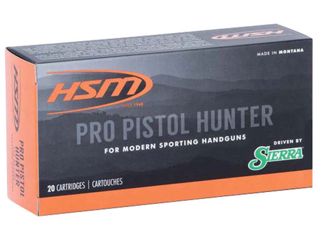 HSM 460SW5N Pro Pistol 460 S&W Mag 300 gr Jacketed Soft Point 20 Per Box/ 25 Case