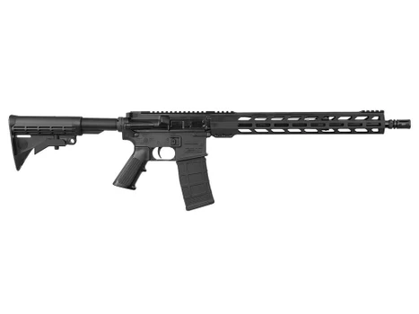 UnBranded AR 223WYBR0004 UAR-C Carbon 223 Wylde 30+1 16" Barrel, Black Nitride Metal Finish, Black Collapsible Stock, Textured Black Polymer Grip