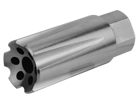 TacFire Linear Compensator Stainless Steel with 5/8"-24 tpi Threads 2.26" OAL .875" Diameter for 308 Win