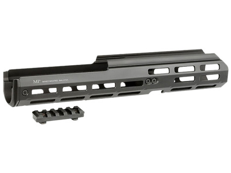 Midwest Industries MIBENM4HG M4 Benelli Black Hardcoat Anodized 6061 Aluminum 12.00" Long
