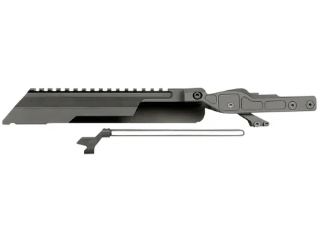Midwest Industries MIAKALPHARTC AK Alpha Series Railed Top Cover Black Anodized