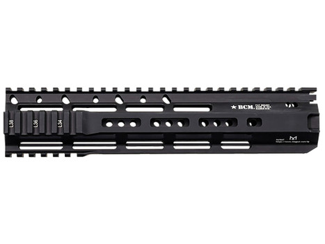 BCM RAIDERM10556BL RAIDER-M13 Rail Black Anodized 10.00" M-LOK Free-Floating Style Made of Aluminum for AR-Platform