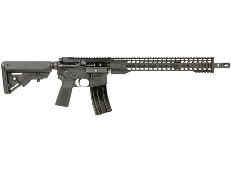 Radical Firearms FR16556SOC15SHR AR-15 MHR 5.56x45mm NATO 30+1 16" CMV, Black, 15" M-Lok Skinny Hybrid Handguard, B5 Systems Bravo Stock & Type 23 P-Grip