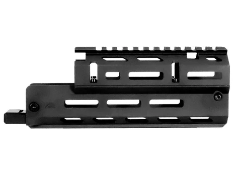 Aim Sports MMAK02 Russian Handguard Short & Drop-in, M-LOK 2-Piece Style Made of 6061-T6 Aluminum with Black Anodized Finish for AK-47