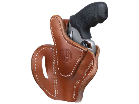 1791 Gunleather RVHX2SCBRR RVHX-2S OWB Size 02S Classic Brown Leather Fits Up to 3" Barrel, K/L-Frame, Belt Slide Right Hand