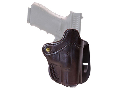1791 Gunleather ORPDH2.3SBRR Optic Ready Paddle Holster OWB Size 2.3 Signature Brown Leather Right Hand