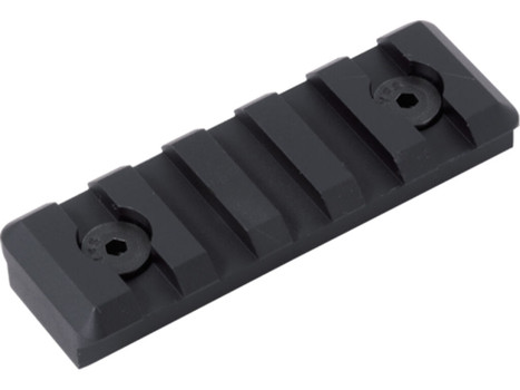 Timber Creek Outdoors M5SPRBL M-LOK 5 Slot Picatinny Rail Black Anodized