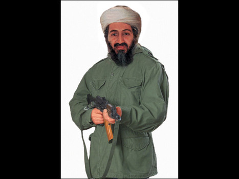 Action Target 1RT100 Military Terrorist Photo Osama Bin Laden Heavy Paper Hanging 24" x 38" Multi-Color 100 Per Box
