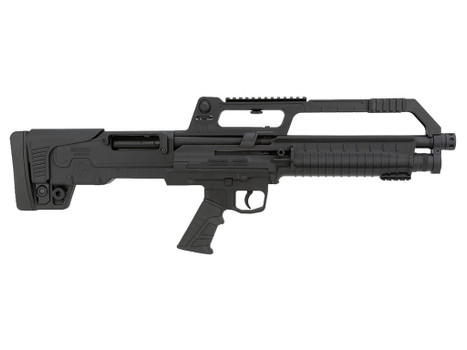 Escort HEBA20180001 BullTac SA 20 Gauge Semi-Auto 3" 5+1 18" Black Stainless Steel Barrel, Black Aluminum/Polymer Receiver w/Picatinny Rail, Black Bullpup Synthetic Stock, Black Grip