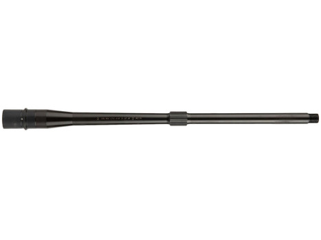Ballistic Advantage BABL308021PQ Premium Series 308 Win 18" Threaded Hanson Profile, Midlength with Low Pro Gas Block, Black QPQ 4150 Chrome Moly Vanadium Steel, Fits AR-10