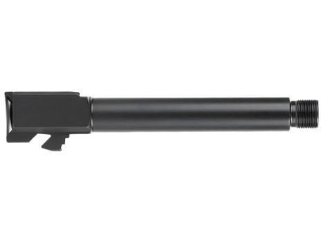 Ballistic Advantage BAPSG175T1Q Premium Series 9mm Luger Fits Glock 17 Gen 5 Fluted Threaded Black QPQ Stainless Steel