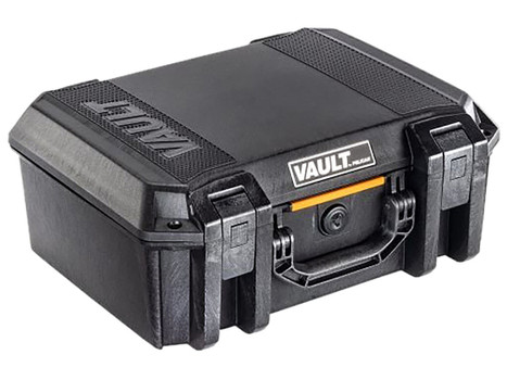 Pelican 2504430001 Vault 5-Pistol Case Black Polyethylene