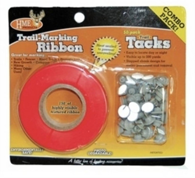 HME TRAIL MARKING TAPE & TACKS 50PK UPC: 830636004093